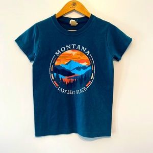 Eco Mountain size small Montana t shirt
